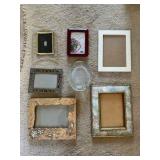 AAA029 - 9 Assorted Photo Frames