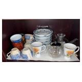 AAA038 Beautfiul China and Teapots