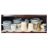 AAA057 Porcelain Tableware and Turkish Coffee Grinder