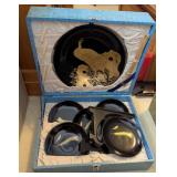 AAA116 - Vintage Collectible Japanese Lacquerware Set