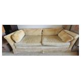 AAA144 - Vintage Velvet Sofa