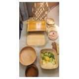 AAA169 - Vintage Serving Trays+