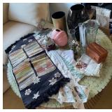 AAA186 - Vases Big & Small, Koa Wooden Box, Home Decor