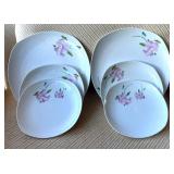 AAA230- Set Of 6 Vintage Shisheido Plates