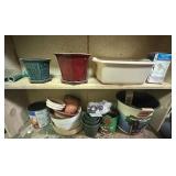 AAA260 - Mystery Lot Of Gardening Pots