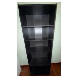 AAE402 Black Pressboard Book Shelf