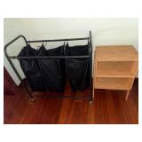 AAE410 Rolling Laundry Hamper with Stackable Shelves