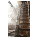 AAE416 - Assorted Clear Plastic Storage Bins