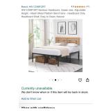 AAE420 HW COMFORT Bamboo Headboard Bed