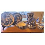 NFF001 - Beautiful Vintage Oriental Blue And White Decorative Porcelain Pieces