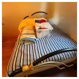 NFF046 Queen Size Bed With Frame And Three Blankets