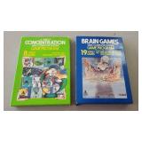 KKS034- Two Vintage Atari Video Games in Boxes KKS034- Two Vintage Atari Video Games in Boxes