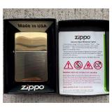 KKS038 Gold Colored Zippo Lighter  KKS038 Gold Colored Zippo Lighter