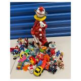 HST006 - Clown With Guitar Statue With Mini Toys Collection  HST006 - Clown With Guitar Statue With Mini Toys Collection