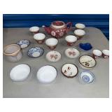 HST208 Tea Set with Various Porcelain Pieces HST208 Tea Set with Various Porcelain Pieces