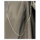 HST212- Unique Silver Or White Gold Colored Necklace  HST212- Unique Silver Or White Gold Colored Necklace