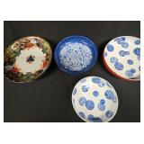 HST222 - Vintage Asian Themed Platters (4) HST222 - Vintage Asian Themed Platters (4)