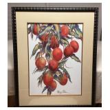 MFS001 Large Framed Peggy Chun Picture Of Ripe Mangos