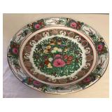 MFS008 Large Chinese Rose Medallion Porcelain Serving Bowl