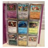 MFS024 Binder Full Of Over 800 Pokémon Trading Cards (C)