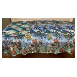 MFS048 Hawaiian Patchwork Quilt Blanket With Pillow Cases