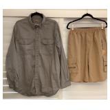 MFS061 Men’s Carhartt Long Sleeved Shirt & Shorts