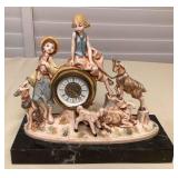 MFS066 Fontanini Depose 1002 Italian Mantel Clock As Is