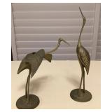 MFS110 Pair Of Vintage Brass Cranes