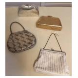 MFS113 Four Fabulous Vintage Evening Bags 