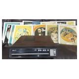 JHA012 Vintage RCA SelectaVision Video Disc Player & 24 Movies