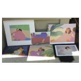 JYR009 Pegge Hopper Signed Prints Set of Six