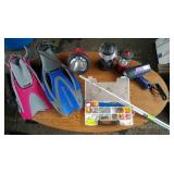 LKC024 Lot For The Diving & Fishing Sportsman