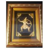 EAT018- Thai Metal & Rhinestone Artwork