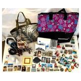 EAT026- Huge Lot of World Wide Magnets, Bags & More