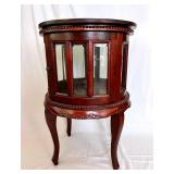 EAT105- Solid Wood Small Display/ Liquor Cabinet 