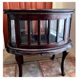 EAT106- Unique Antique Style Solid Wood Display Cabinet 