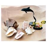 EAT117- Beautiful Sea Shells And Aquatic Decor