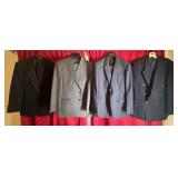 EAT151 - Multi lot of men’s solid color Business suits 