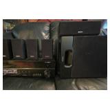 EAT163 - Sony 5.1 Surround Sound System w/Six Speakers