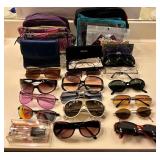 EAT215 - Sunglasses, Glasses And Bag Mystery Lot Including Versace