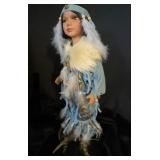 EAT306 - Native American 16" Porcelain Doll