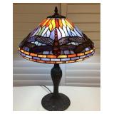 MMP007 Tiffany Style Dragonfly Table Lamp