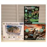 MMP012 Three Educational & Fun STEM Activity Kits For Kids New