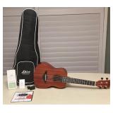 MMP017 Aklot Ukulele With Carrying/Storage Case & Accessories 