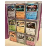 MMP028 Binder Full Of Over 890 Pokémon Trading Cards 