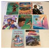 MMP081 Eight Children’s Hawaiian Hardcover Books 