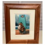 MMP146 Koa Framed “Rippin Chicks II” Picture Print 