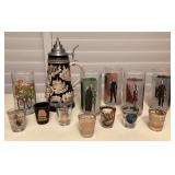 MMP148 Culver Shot Glasses, German Stein, Star Trek Glasses & More!
