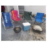MCS002 Weber Grill & Sports or Beach Chairs
