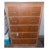 MCS010 Vintage Contemporary Art-Deco Wood Dresser